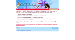 Desktop Screenshot of analytica-bg.com